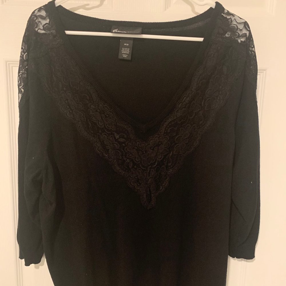 Black sweater